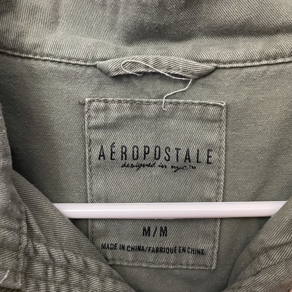 Aeropostale Green Utility Jacket (size medium) - Picture 3 of 3